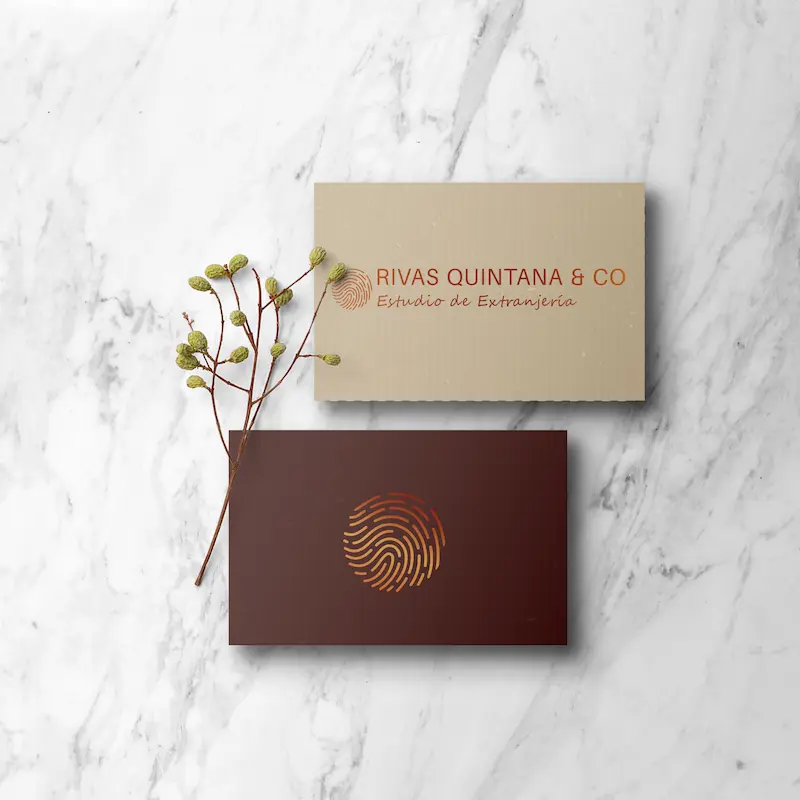 Rivas & Quintana Estudio Legal 2 tarjeta
